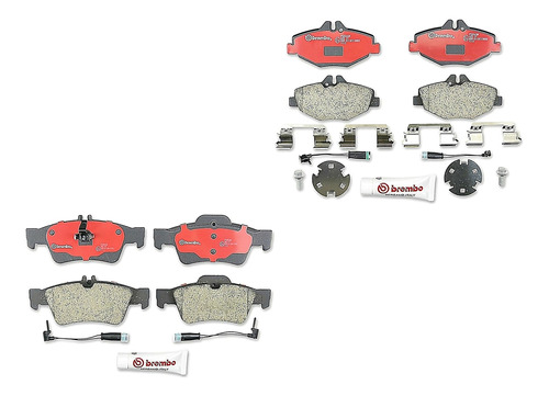 Jgo Balatas (bajos Metales) Tras+del E320 04/05 Brembo