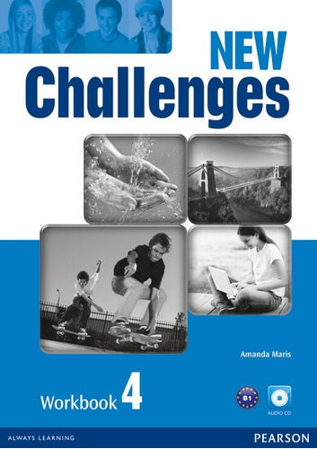 New Challenges 4 Workbook & Audio Cd Pack, de Wildman, Jayne. Série New Challenges Editora Pearson Education do Brasil S.A., capa mole em inglês, 2013