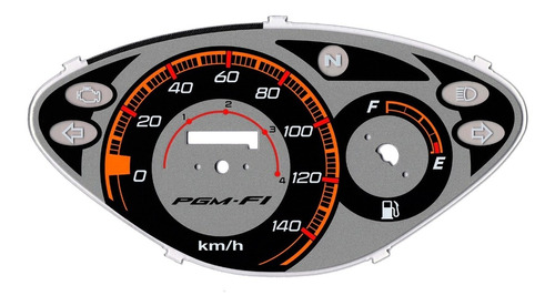 Mostrador Painel Biz 125 Ks Es Injeção 2009 / 2010 Original