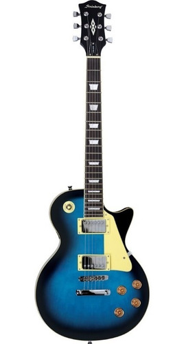 Guitarra Strinberg Les Paul Lps230 Azul + Kit Capa Cabo