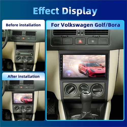 C-jc-jestéreo 4-64 G Para Volkswagen Vw Golf A4 Jetta Mk4 20