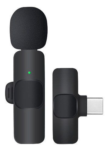 Micrófono Usb Gadnic Corbatero Para iPhone Portatíl 5v Color Negro