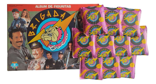 Álbum De Figuritas Brigada Cola + 20 Sobres