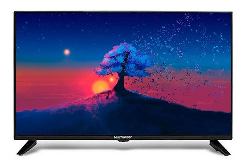 Tv Led Monitor Multilaser 24 Hdmi Usb Conversor Tv Digital