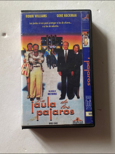 Pelicula: La Jaula De Los Pajaros. Vhs