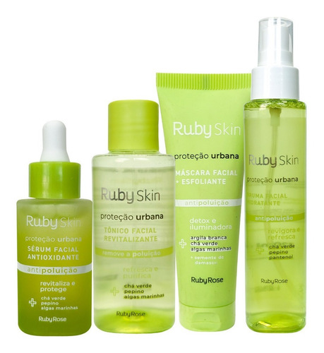 Imagem 3 de 7 de Kit Maleta De Maquiagem + Skin Care Ruby Rose Cuidado Facial