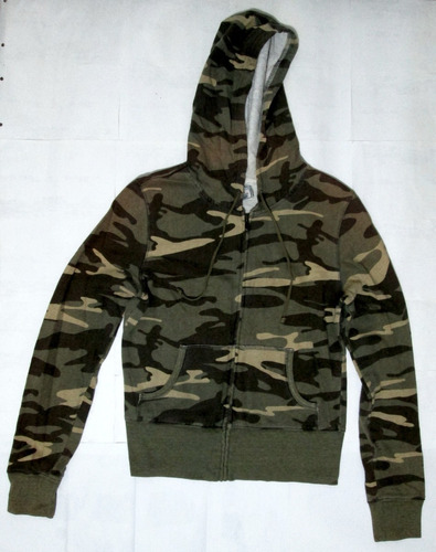 Buso Camuflado Mujer Con Capota Original Old Navy