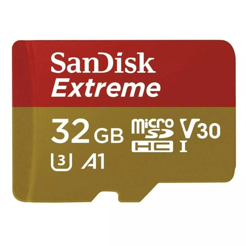 Imagen 1 de 2 de Micro Sd 32gb Hc Sandisk Extreme C10 U3 A1 Gopro Dron 4k