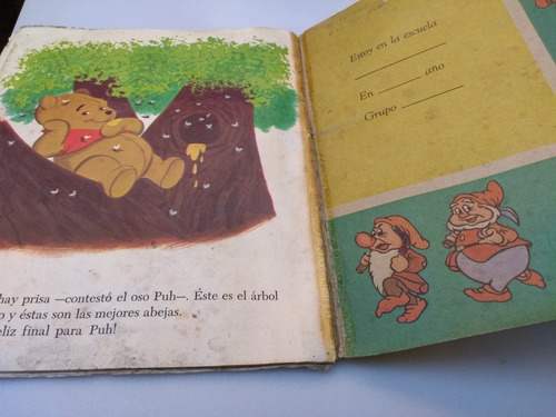 Antigüo Cuento Winnie Puh Conoce A Topo 1979 De Colección (Usado)