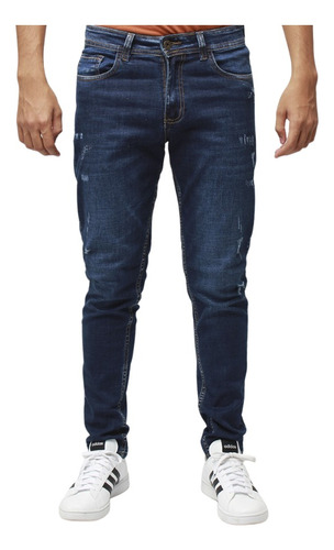 Pantalón Jeans Clásico Para Hombre