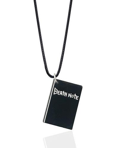 Collar De Anime Death Note, Colgante De Libro De N N00919