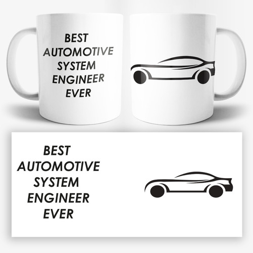 Taza Ingeniero Automotriz, Regalo Mejor Ingeniero