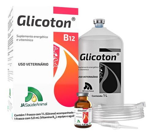 Glicoton B12 Suplemento Repositor Energético Ja Saúde 500ml