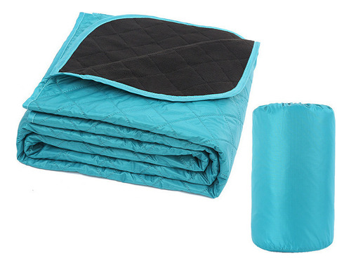 Waterproof And Thickened Shaker Fleece Camping Blanket