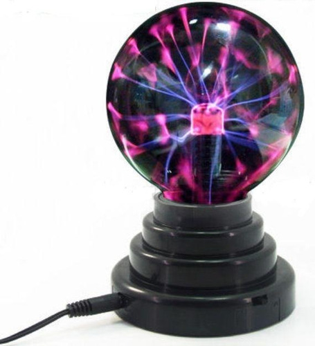 Bola De Plasma Usb Luminaria Abajur
