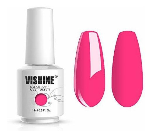 Esmalte De Uñas - Vishine Soak-off Uv Led Gel Polish Nail Ar