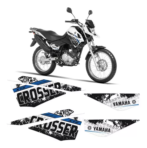 Kit Adesivos Tanque Moto Yamaha Crosser Xtz 150 2014/2021 em Promoção na  Americanas