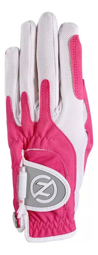 Guantes Golf Zero Friction Compression Izquierdo Rosa Mujer