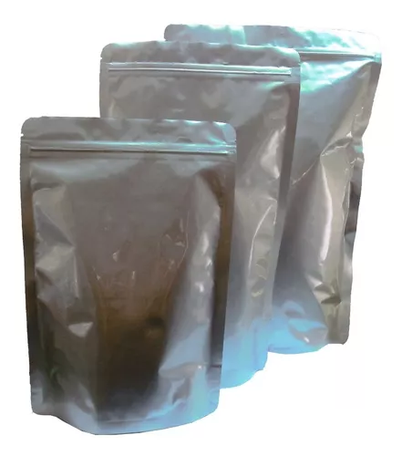 Bolsa doypack kraft natural trilaminadas con ventana (500 unidades) -  Envases y Empaques Elixir Peru
