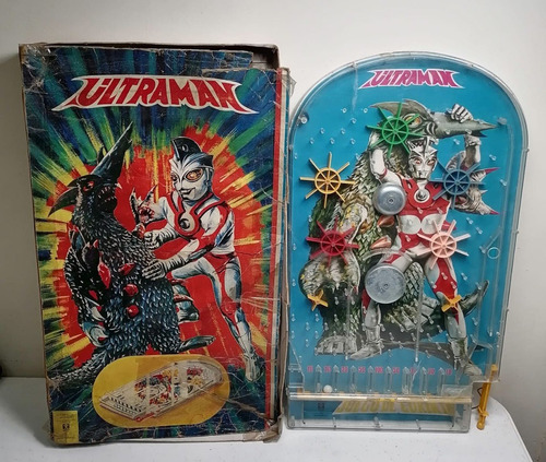 Jugarama Mexico 70s Ultraman Pinball Tipo Godzilla Bandai