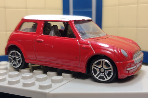 Priviet Mini Cooper 2001 Motormax Hw Rojo (Usado)