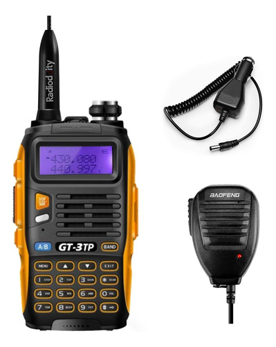 Baofeng Pofung Gt-3tp Mark-iii+speaker Tri-power Radio Bidir
