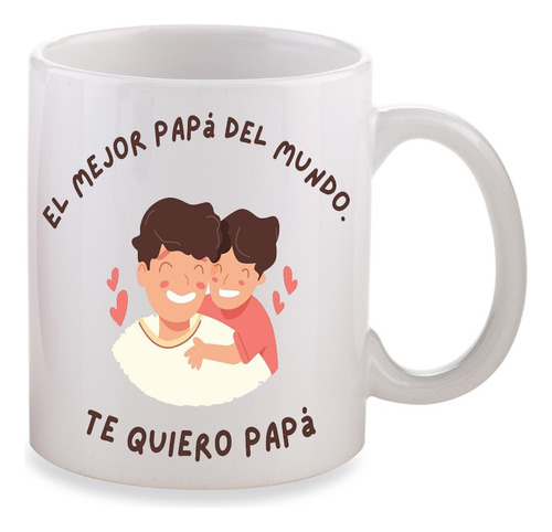 Mug Pocillo Taza El Mejor Padre Del Mundo Regalo Papa