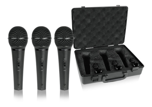Microfono Behringer Xm1800s Dinamico X3 Con Estuche
