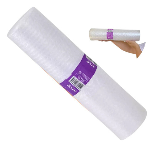 Plastico Bolha - Bobina 40cmx5m - 40micras Grosso -reforçado