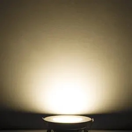 Plafón Led Embutido Plano Redondo Luz Fría O Cálida 3w
