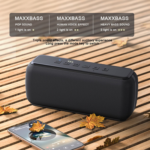Imagen 7 de 11 de Parlante Portatil Bluetooth 5.0 Wesdar K209 30w Waterproof