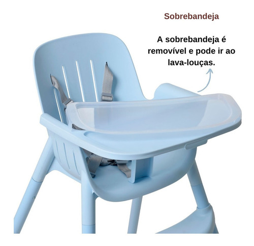 Imagem 2 de 8 de Cadeira Alimentação Portátil Refeição Bebê Cadeirinha Poke