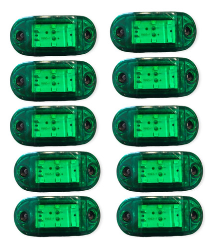 Foco Laterales Led De Trocha Para Camiones Gruas
