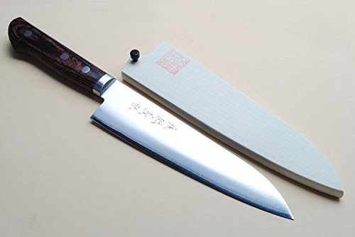 Yoshihiro Acero Vg-1 Oro Acero Gyuto Chef Japonés Cuchillo 7