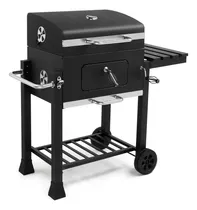 Comprar Parrilla De Carbón Al Aire Libre Con Mesas Auxiliares