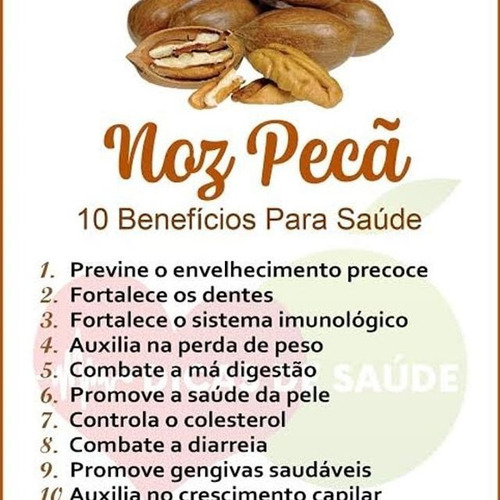 Nozes Embalada A Vácuo 1kg-(pekan Em Metade) - Safra Nova