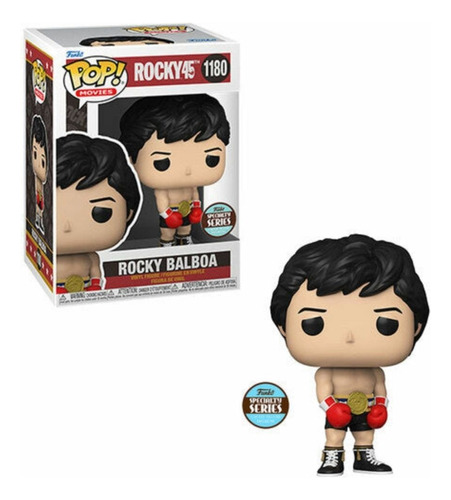 Funko Pop! Rocky 45th Rocky Balboa W/gold Belt *ex* 1180
