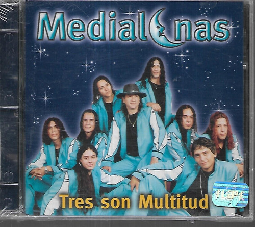 Medialunas Album Tres Son Multitud Sello Universal Cd Nuev 