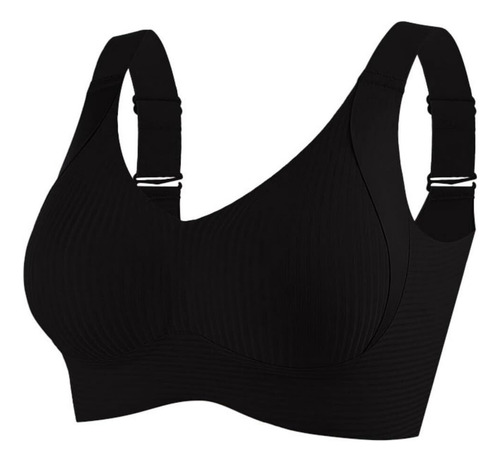 2-sujetador Sin Aros Ajustable De Cuatro Botones Para Mujer