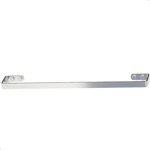 Porta Toalha De Banho Para Banheiro Cromado Plus 60cm
