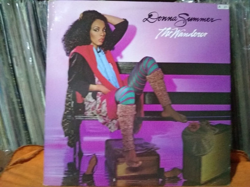 Donna Summer - The Wonderer + Insert Lp 1980 Usa Nm