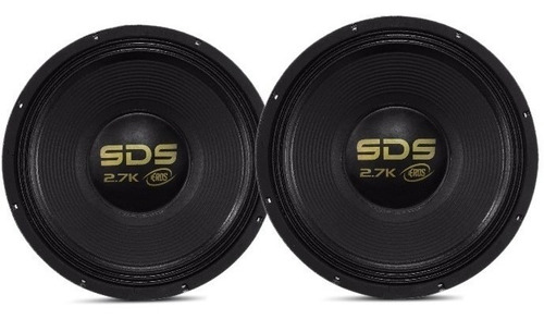 Par Alto Falante Woofer Eros E-15 Sds 2.7 1350w Rms 15 Pol