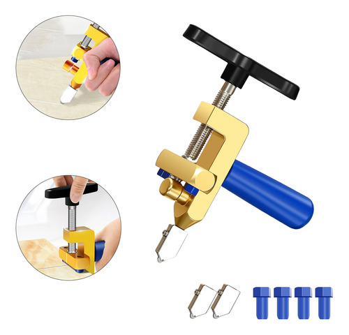 Riscador Manual Cortar Vidro Cerâmica Telha Piso Top