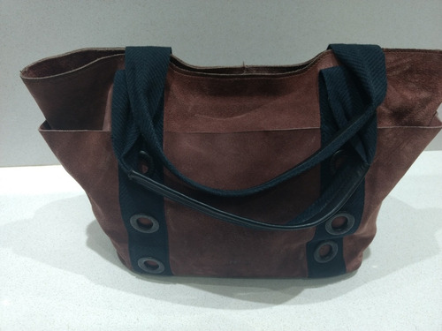 Cartera Prune Cuero Nobuk.
