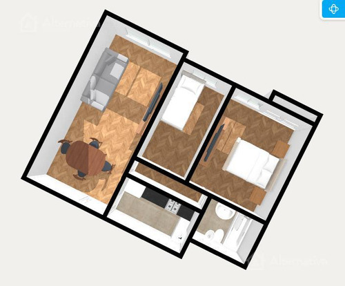 Departamento En Venta 3 Ambientes En Barrio Norte Reciclado.