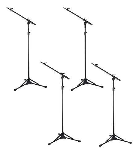 4 Pedestais Girafa Telescópio Para Microfone Rmv Psu0090
