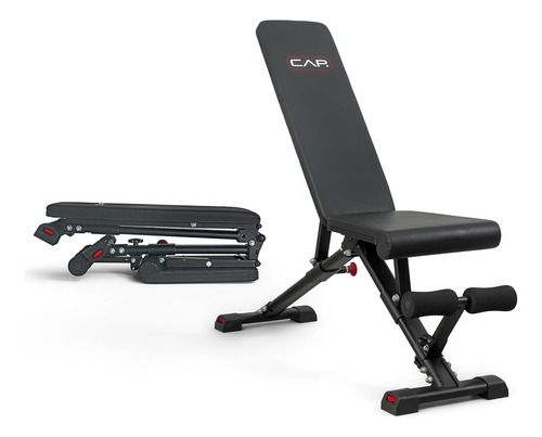 Cap Banco De Pesas Multiusos Ajustable Entrenamiento De...