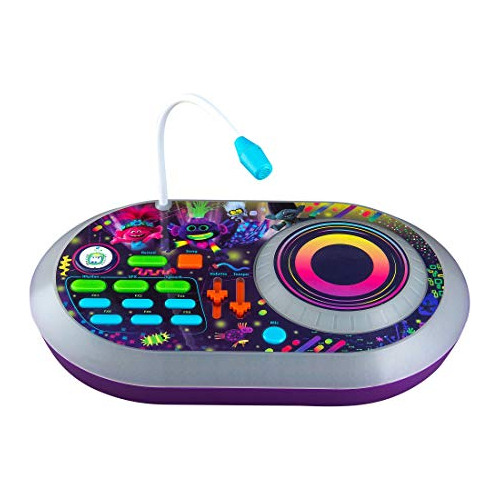 Tocadiscos Juguete Para Niños Micrófono Efectos Sonido Led