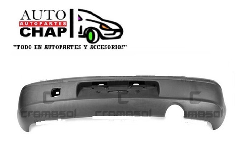 Paragolpe Trasero Ford Fiesta 2000 2001 2002