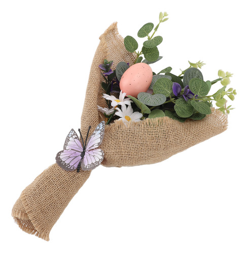 Ramo Decorativo De Huevos De Pascua Con Led Multifuncional R